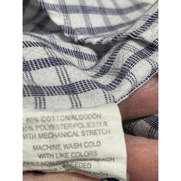 Daniel Hechter Paris Mens Button Down Shirt Long Sleeve Plaid Casual Size M - Picture 4 of 6